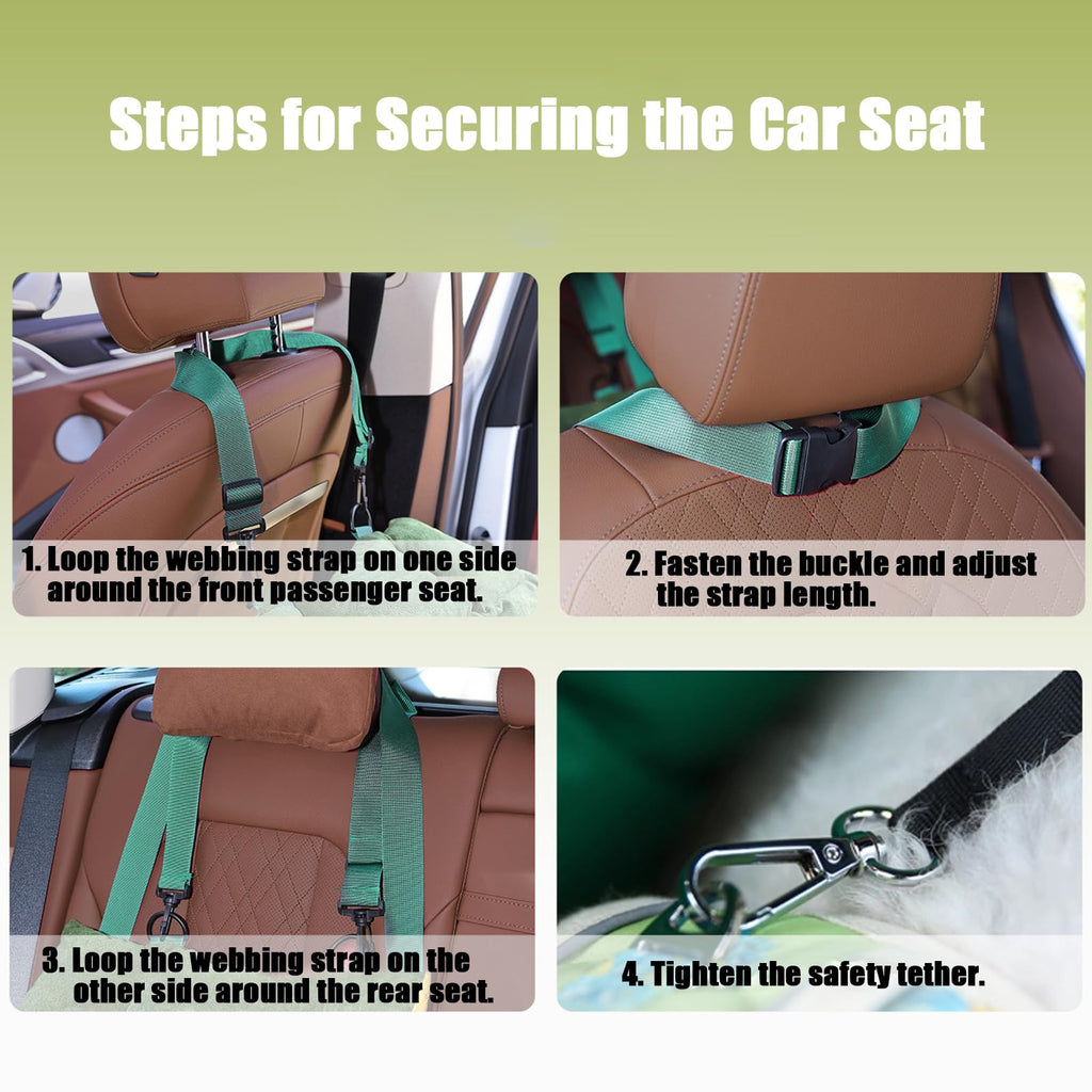 2-in-1 Dog Car Seat for Small Dogs K52245