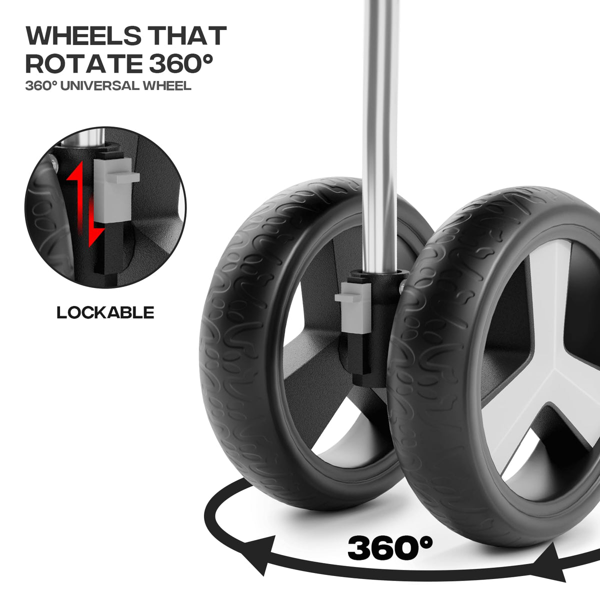 Foldable 3-Wheel Pet Stroller W12903