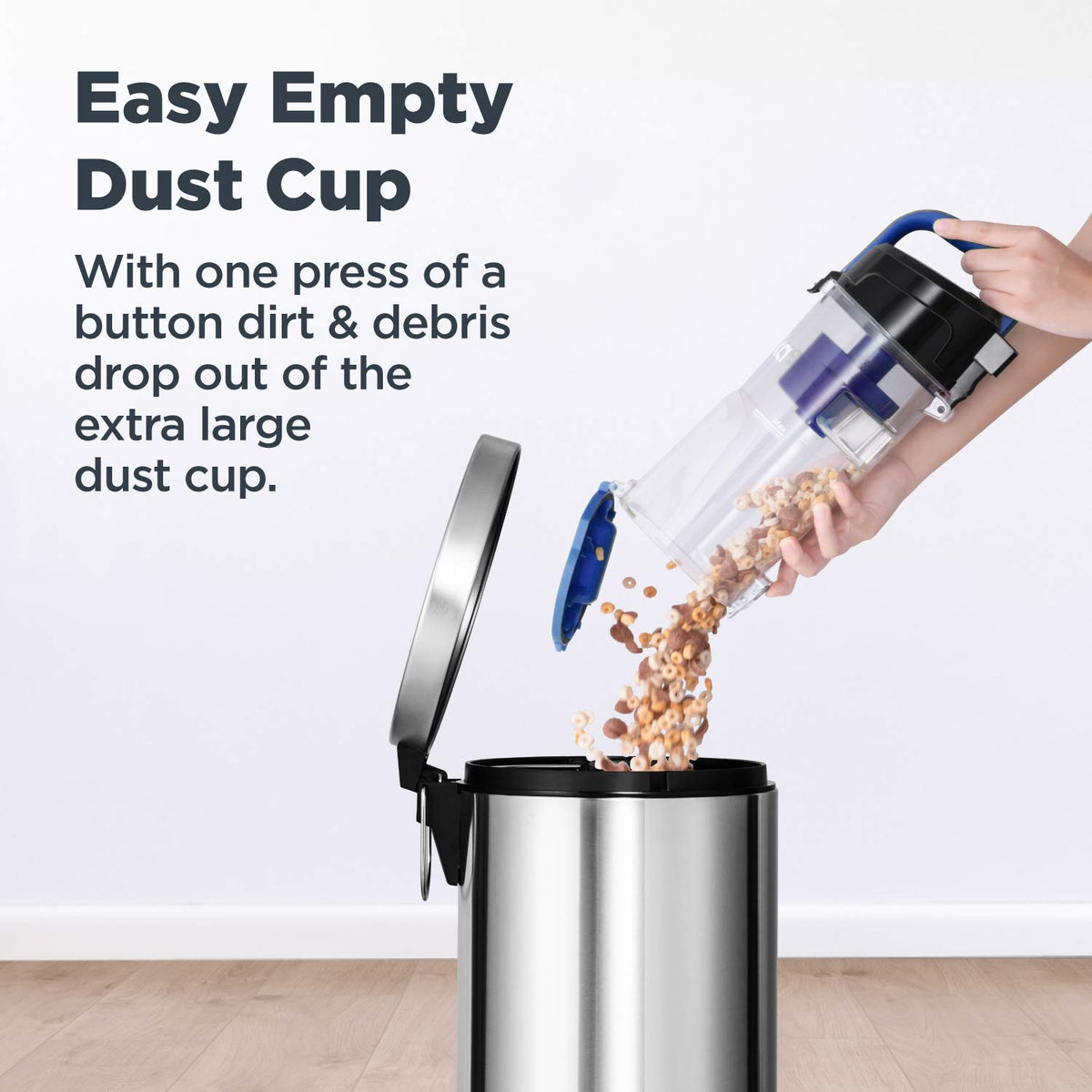 Ultra-Lightweight Compact Bagless Upright Vacuum Cleaner and Compact Carpet Cleaner L7046