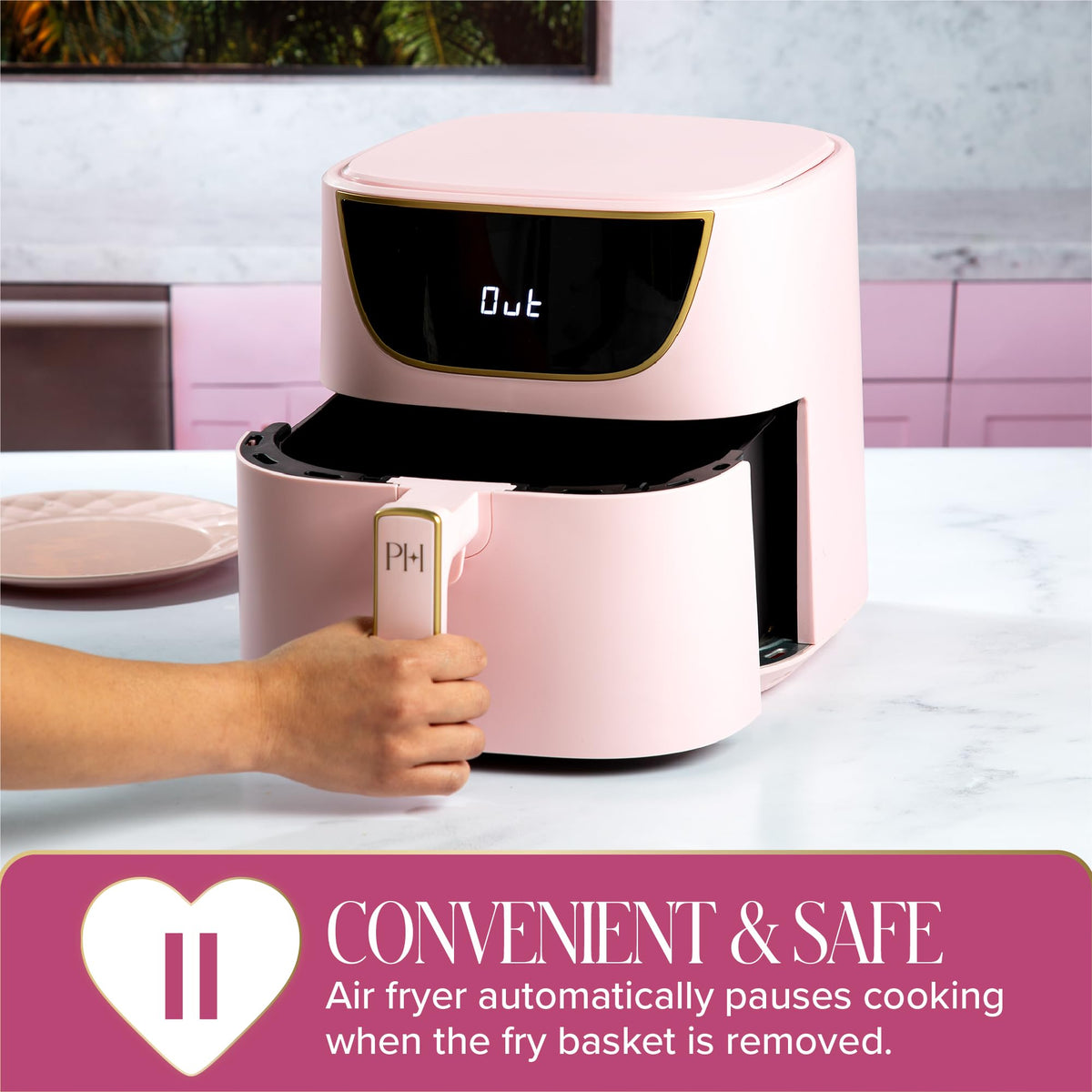6-Quart Nonstick Air Fryer U524