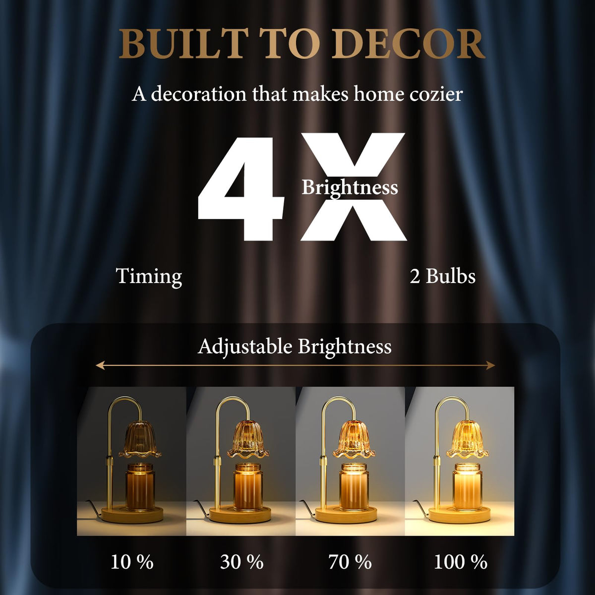Candle Warmer Lamp with Timer L87797