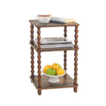 Small 3-Tier Side Table with Shelf V842