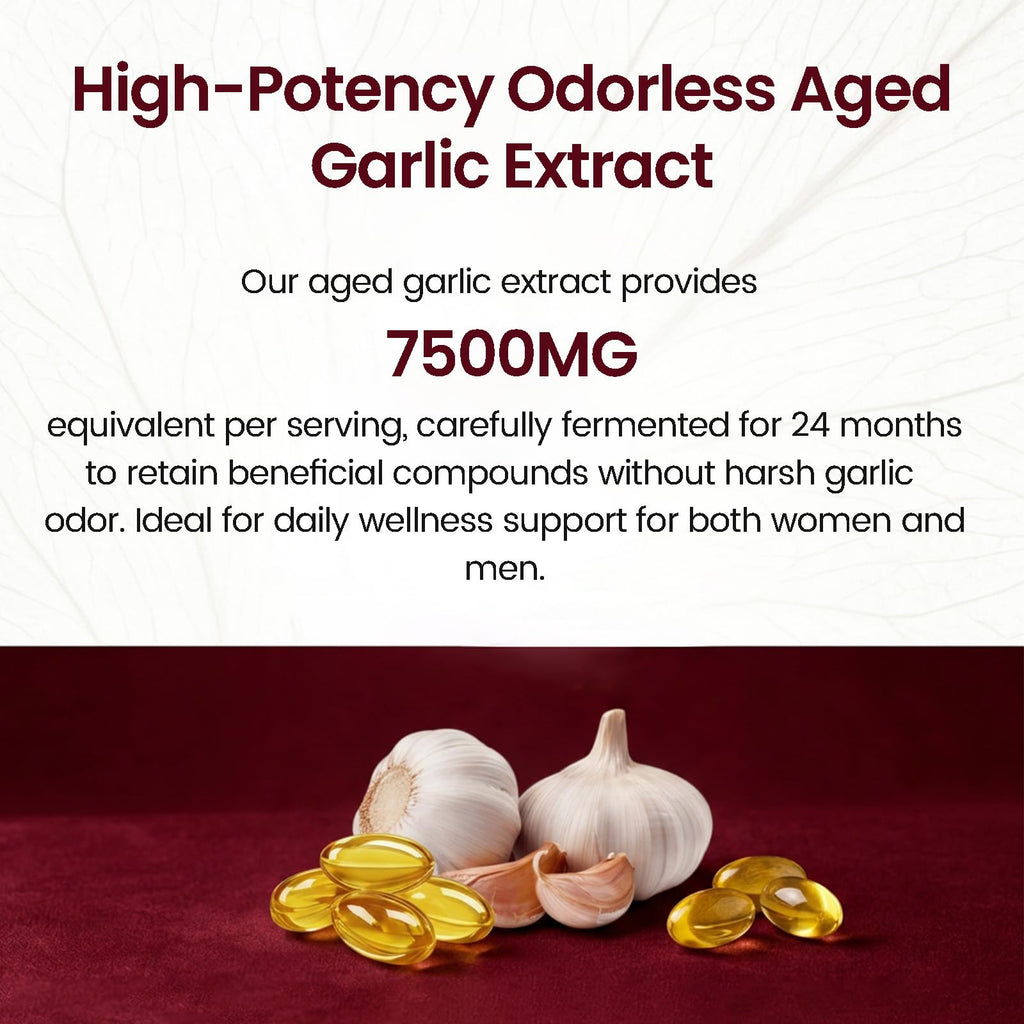 Aged Garlic Extract Capsules 300 Count R881