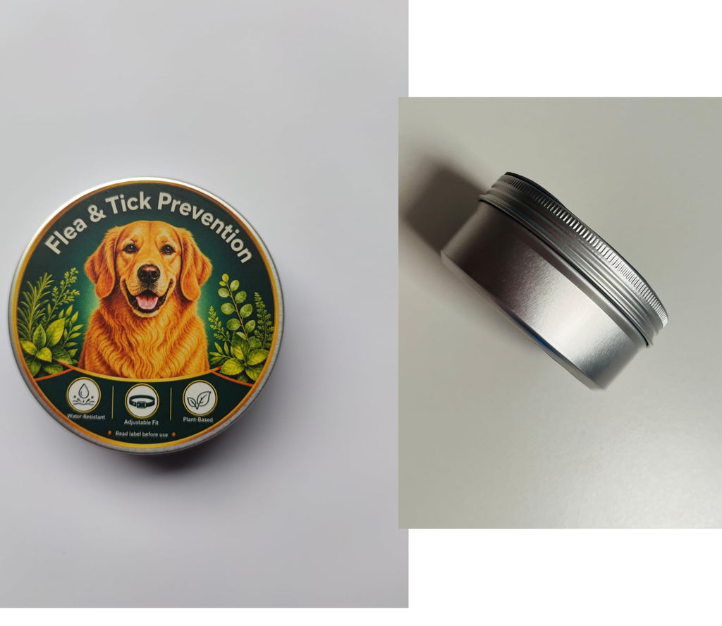 Flea and Tick Prevention Pendant for Dogs with 2 Pendants and 6 Refills T485