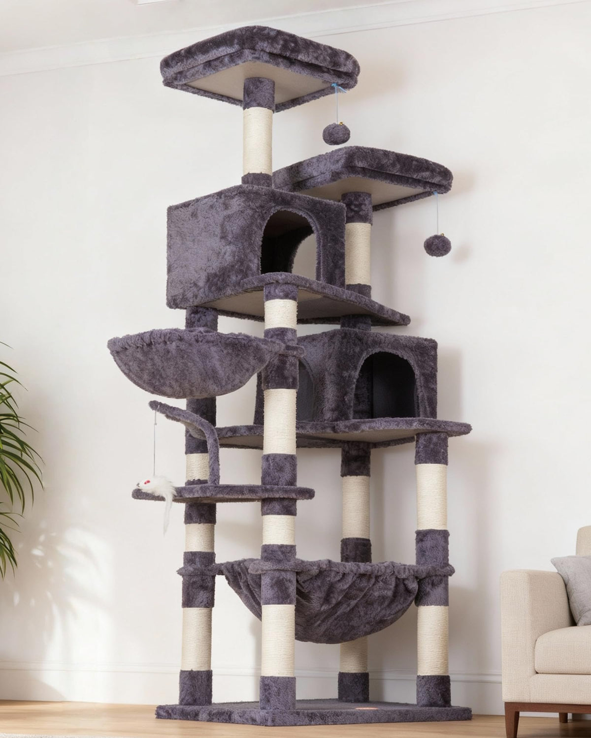 70 inches Tall Cat Tree C5745
