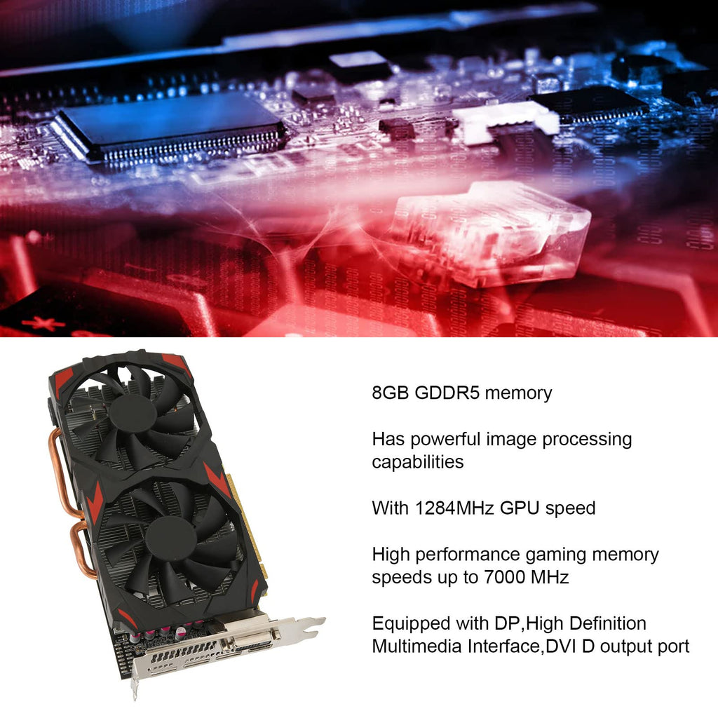 8GB GDDR5 256 Bit PCI Express 3.0 Graphics Card W680973