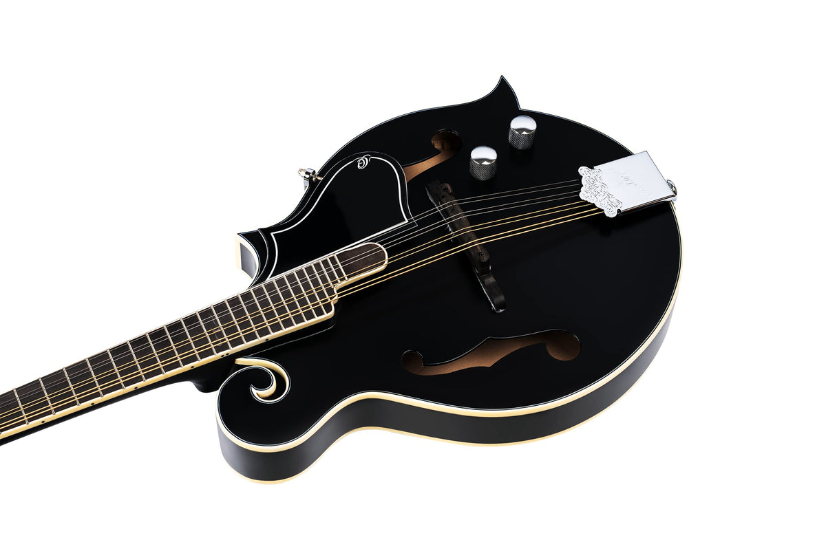 Satin Black Acoustic-Electric Mandolin Z323