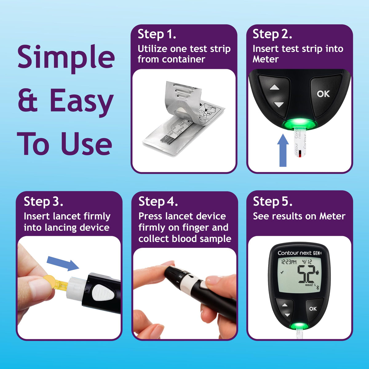 Blood Glucose Test Strips 70 Count Z562
