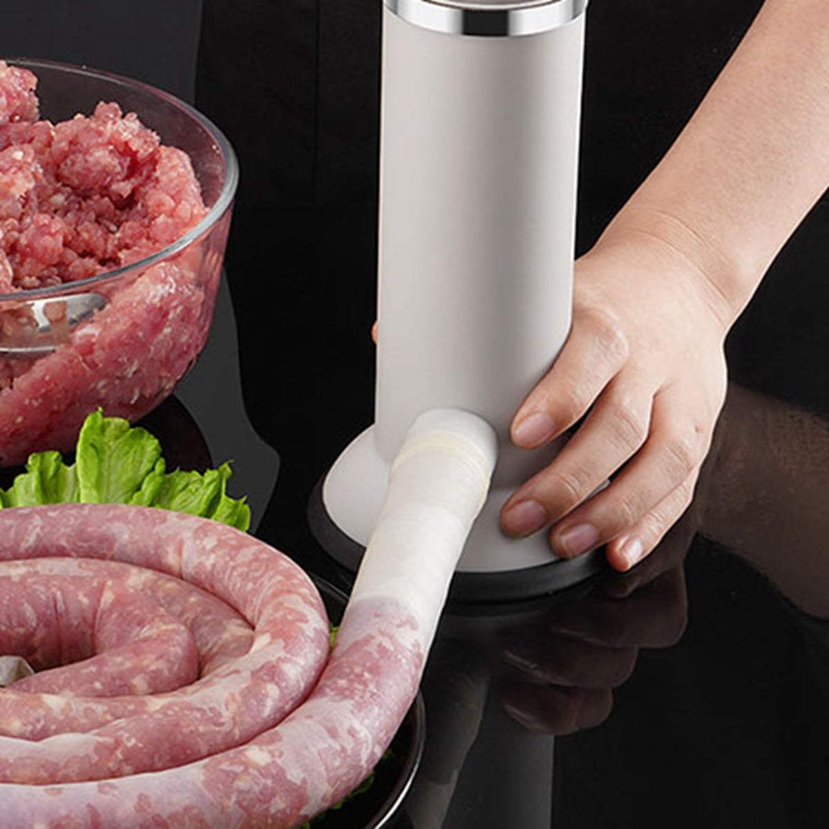 304 Stainless Steel Vertical Manual Sausage Stuffer D691172