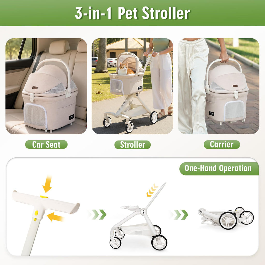 Pet Stroller for Small Dog & Cats A857304