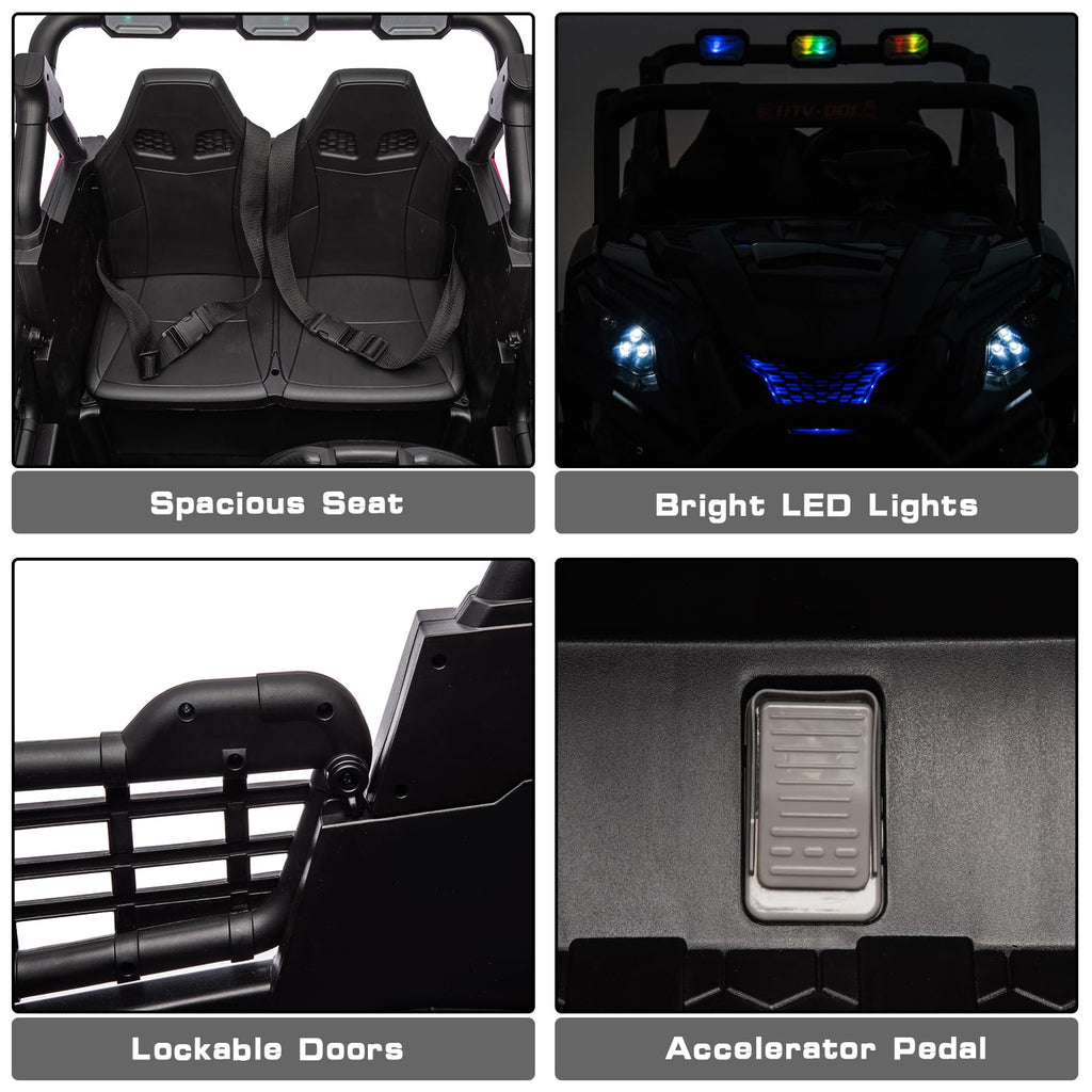 24V 4X4 2-Seater Ride On UTV J89765
