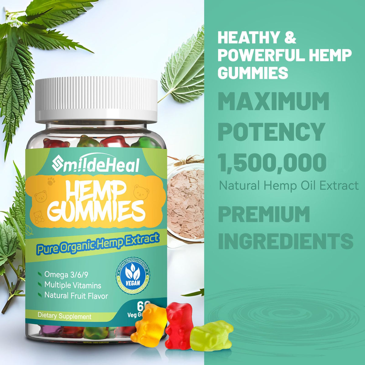 Hemp Gummies 1,500,000 MCG Y9440