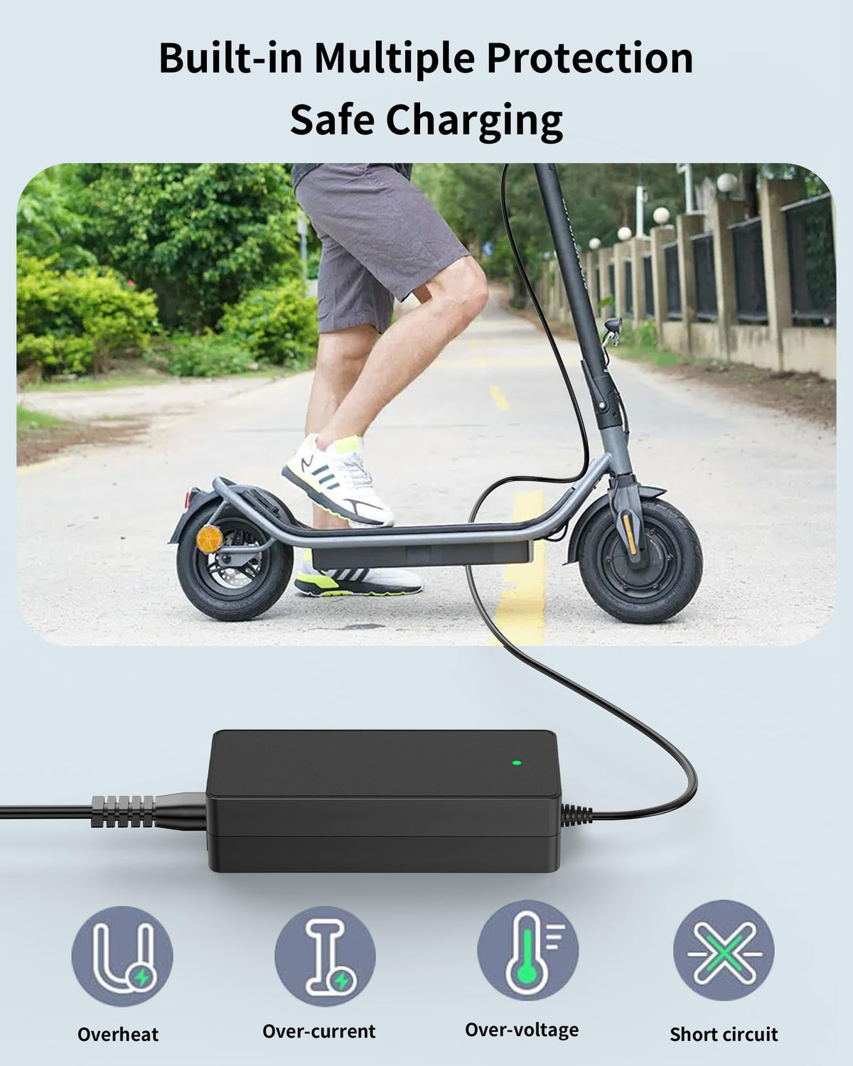 42V 2A Charger for Electric Scooters K36245