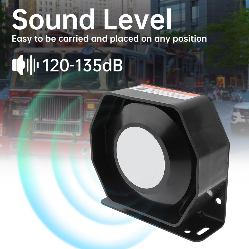 12V 400W 18 Tones Police Siren PA System with Horn Speaker & Remote Control V521598