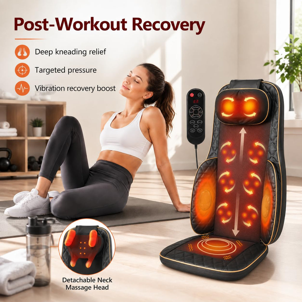 Shiatsu Neck and Back Massager with Heat Q68914