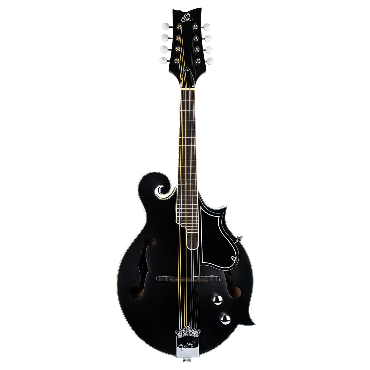Satin Black Acoustic-Electric Mandolin Z323
