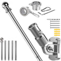 Heavy Duty T304 Stainless Steel Flag Pole Kit L754