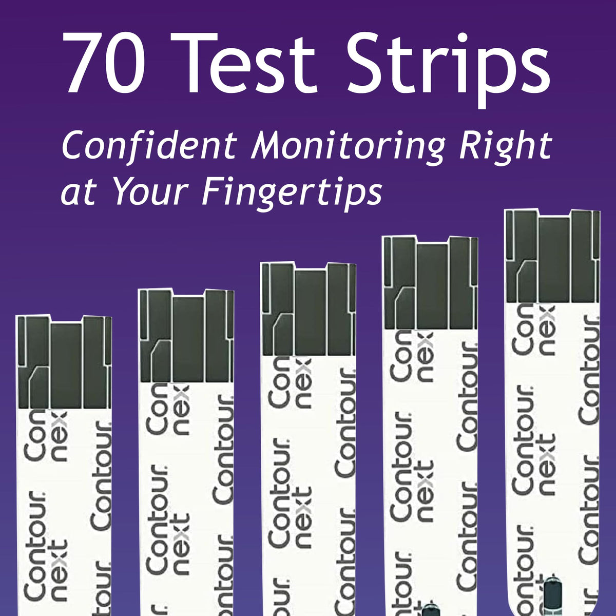 Blood Glucose Test Strips 70 Count Z562