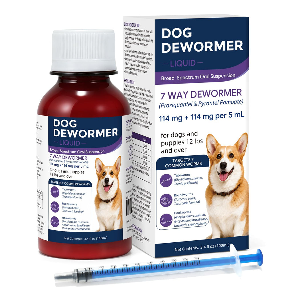 7 Way Dog Dewormer 3.4 fl oz U563871