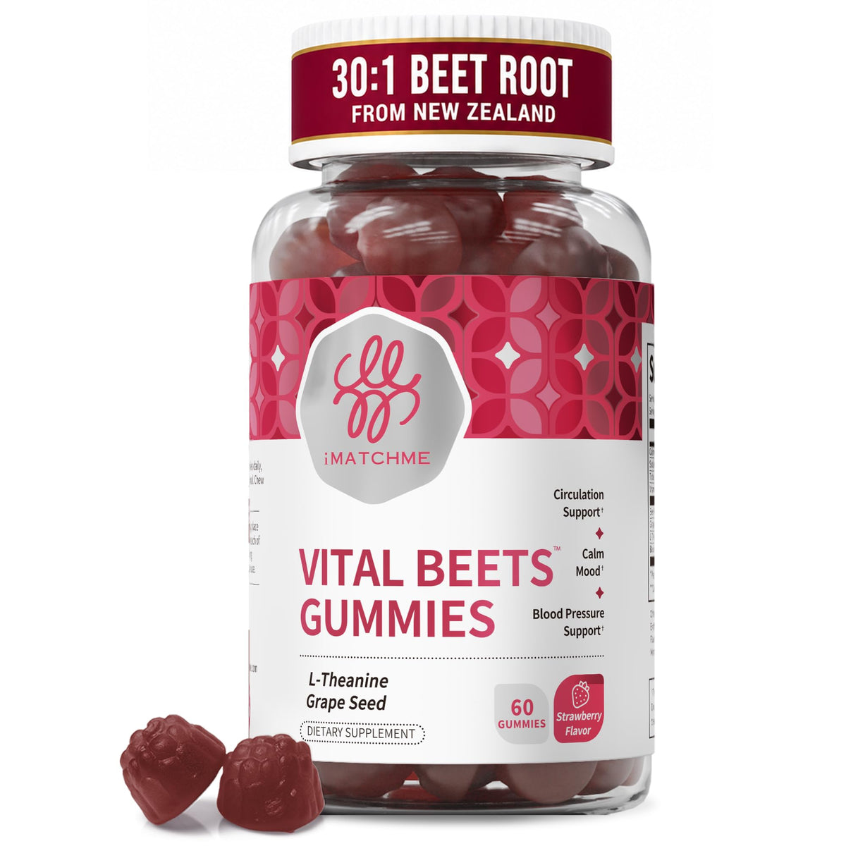 Beet Root Gummies 60 Count Y4275
