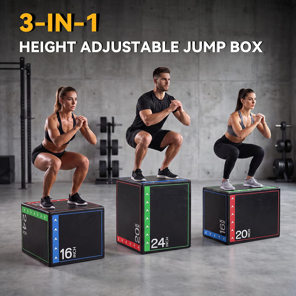3 in 1 Plyometric Jump Box V678457