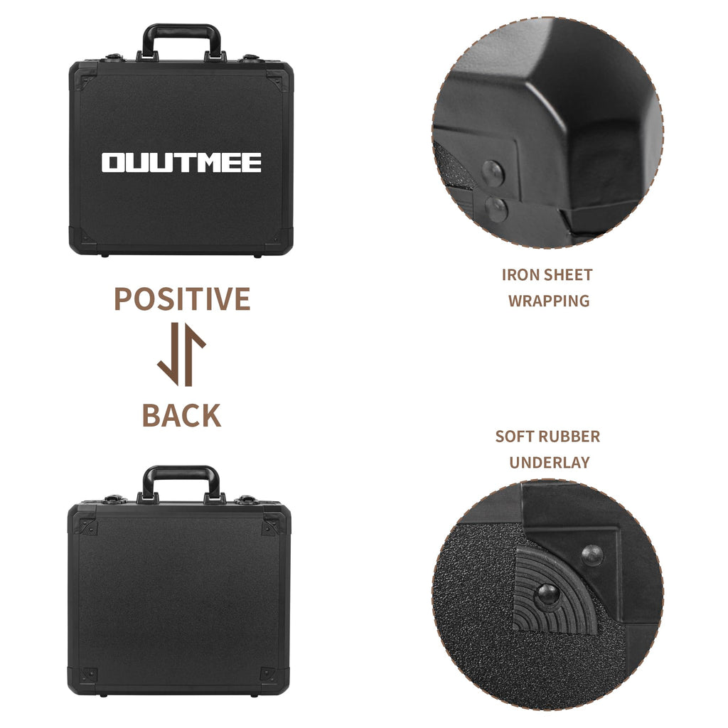 12 Inch Hard Shell Carrying Case with Pre-Diced Foam N206
