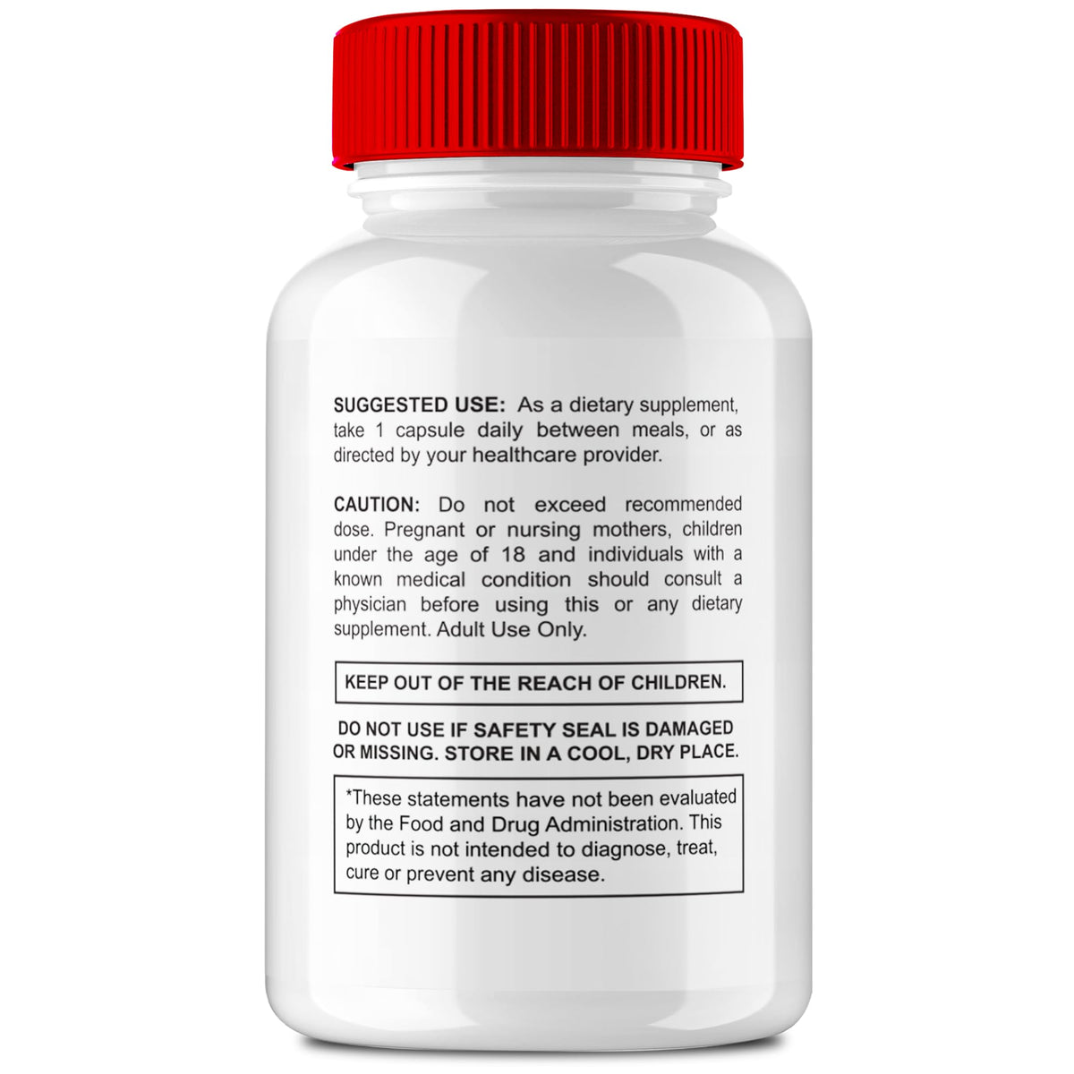All Natural 60 Capsules Supplement Pills X355249