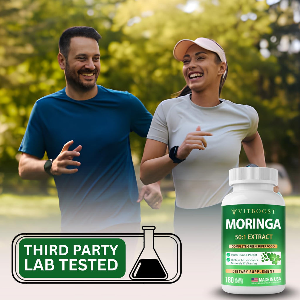 Moringa Oleifera Extract Capsules 400mg P218