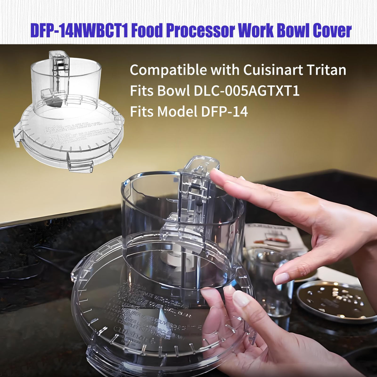 Food Processor Work Bowl Lid F337254