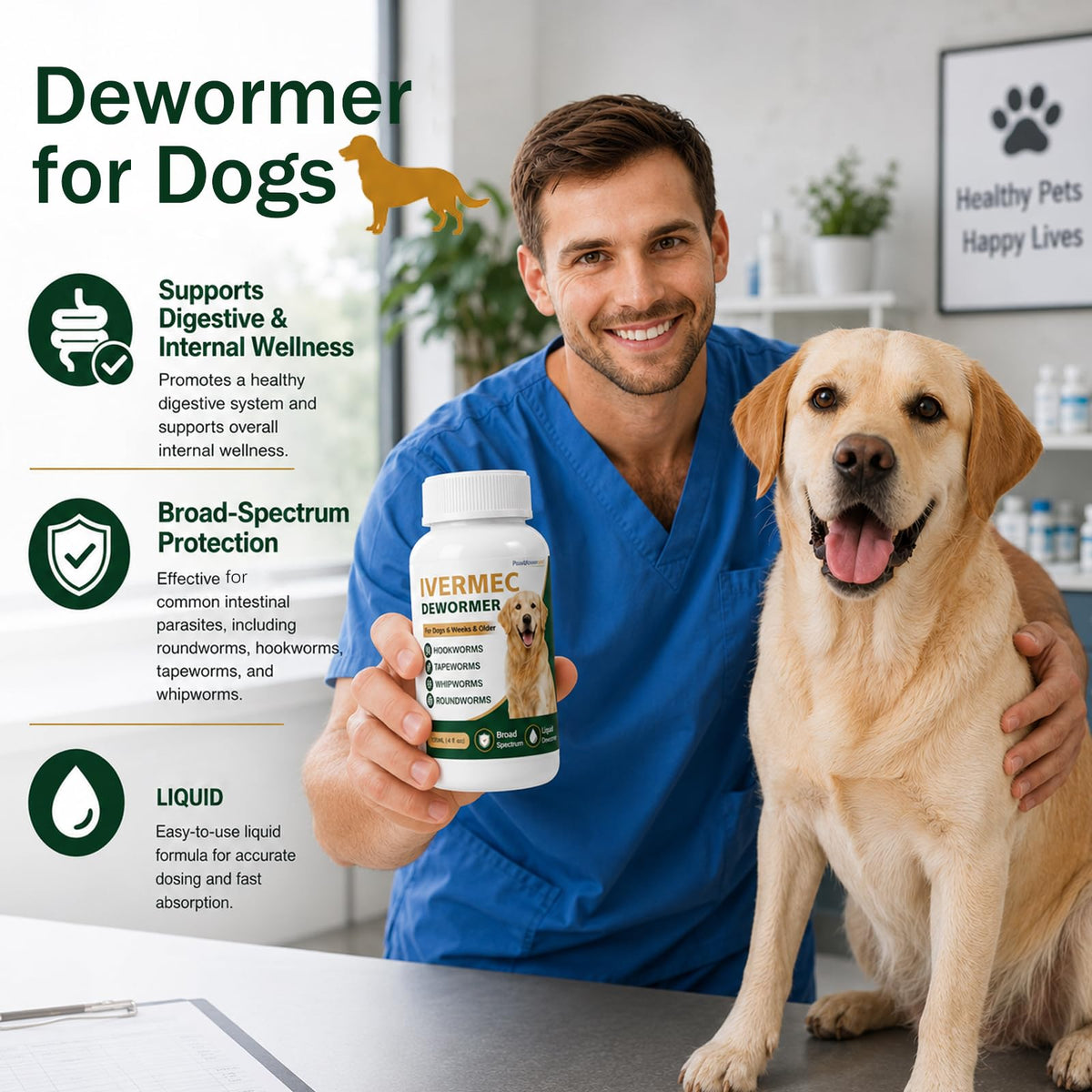 Broad Spectrum Dog Dewormer T484777