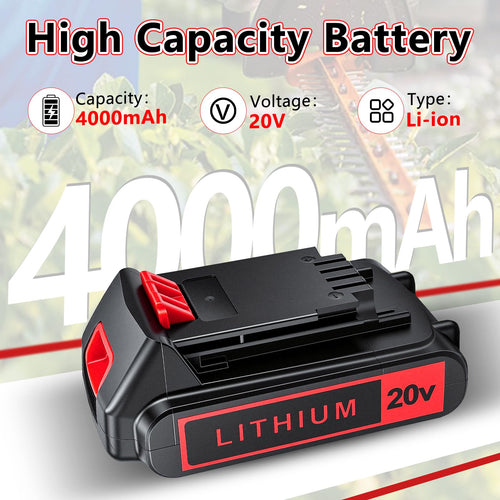 2-Pack 4.0Ah 20V Lithium Battery A287