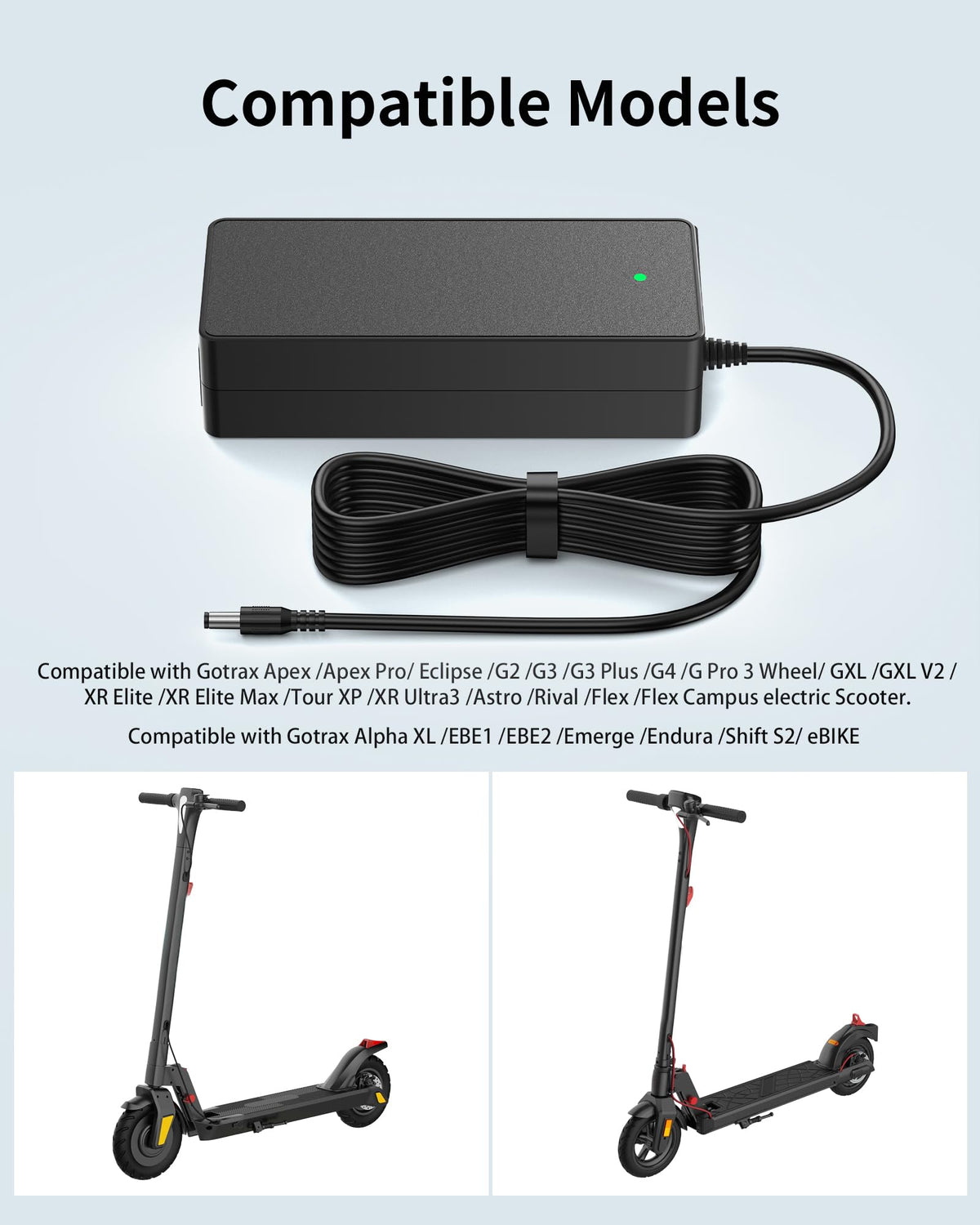 42V 2A Charger for Electric Scooters K36245