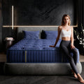 Medium Firm 12 Inch Full Mattress with Gel Memory Foam and Pocket Springs X5728