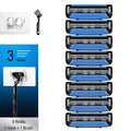 Men's 3 Blade Razor Cartridge Refills, 8 Count H89225