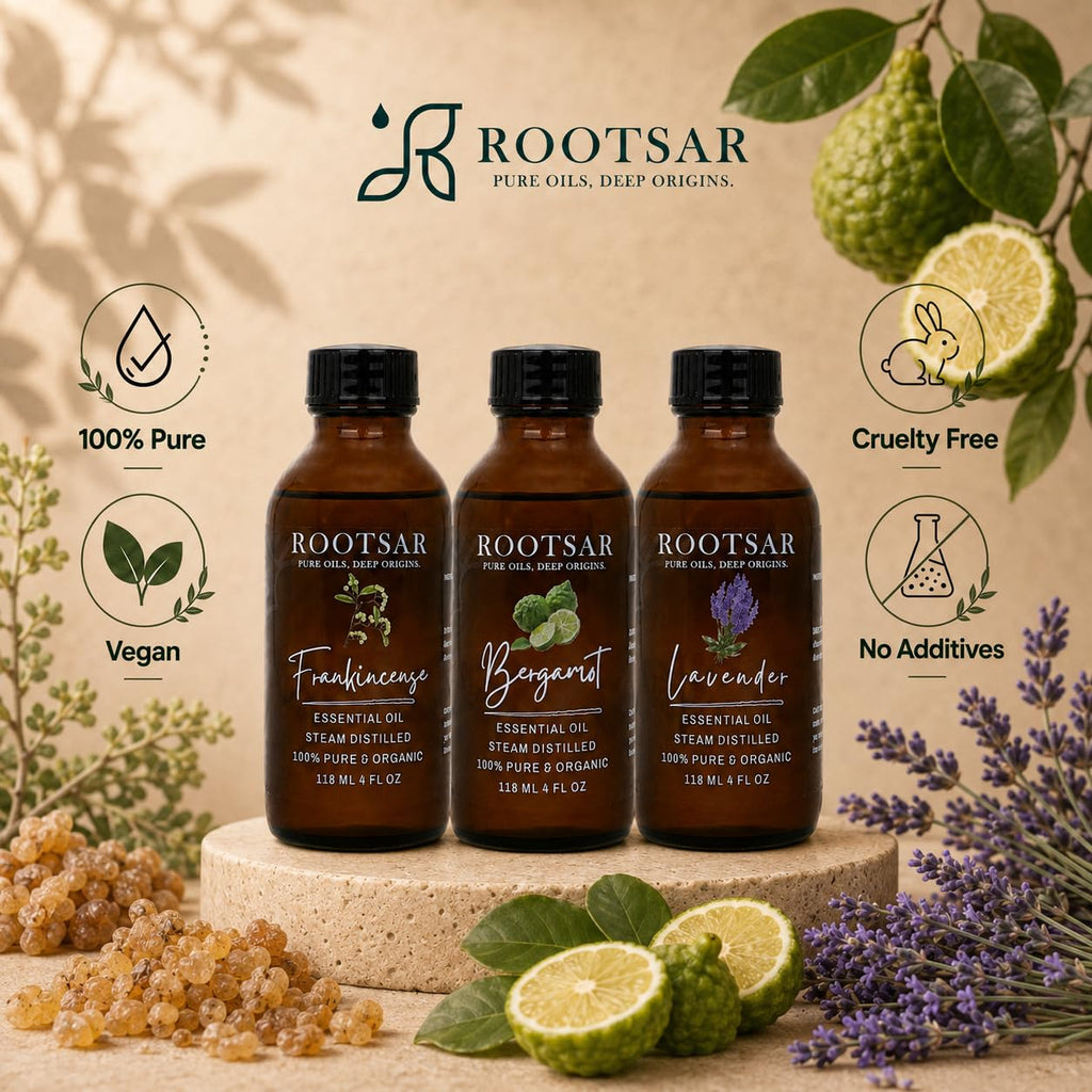 3 Pack Essential Oils 4 Fl Oz Z591078
