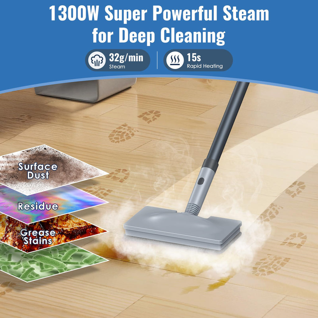 Steam Mop & Handheld Steam Cleaner F543