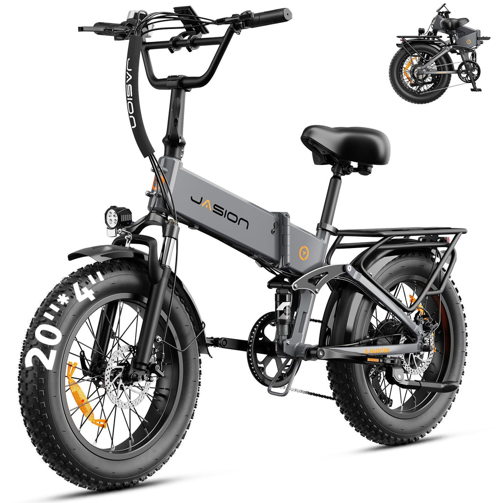 1400W 30MPH 48V 13AH Fat Tire Foldable Electric Bike U618