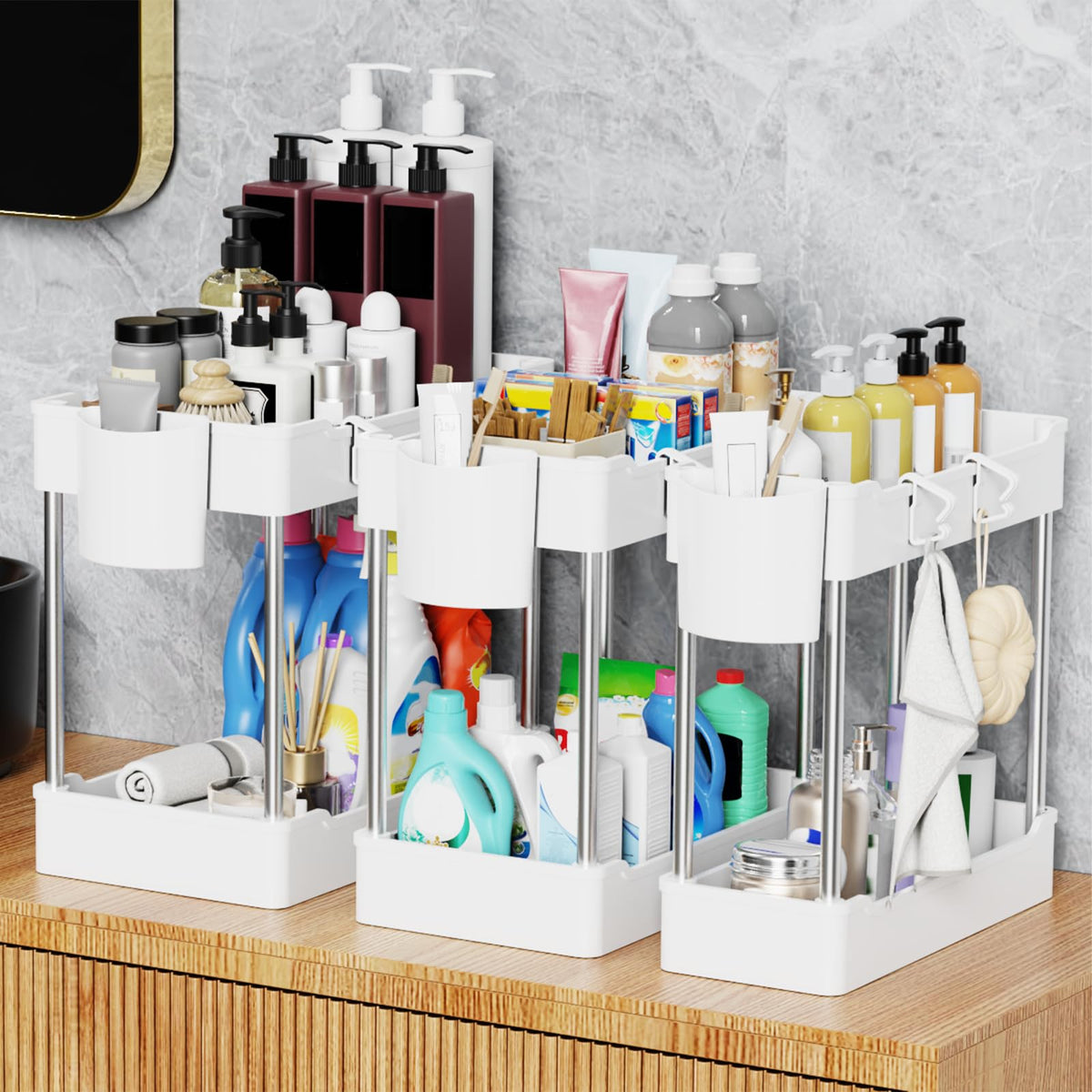 3 Pack Under Sink Organizer S33096
