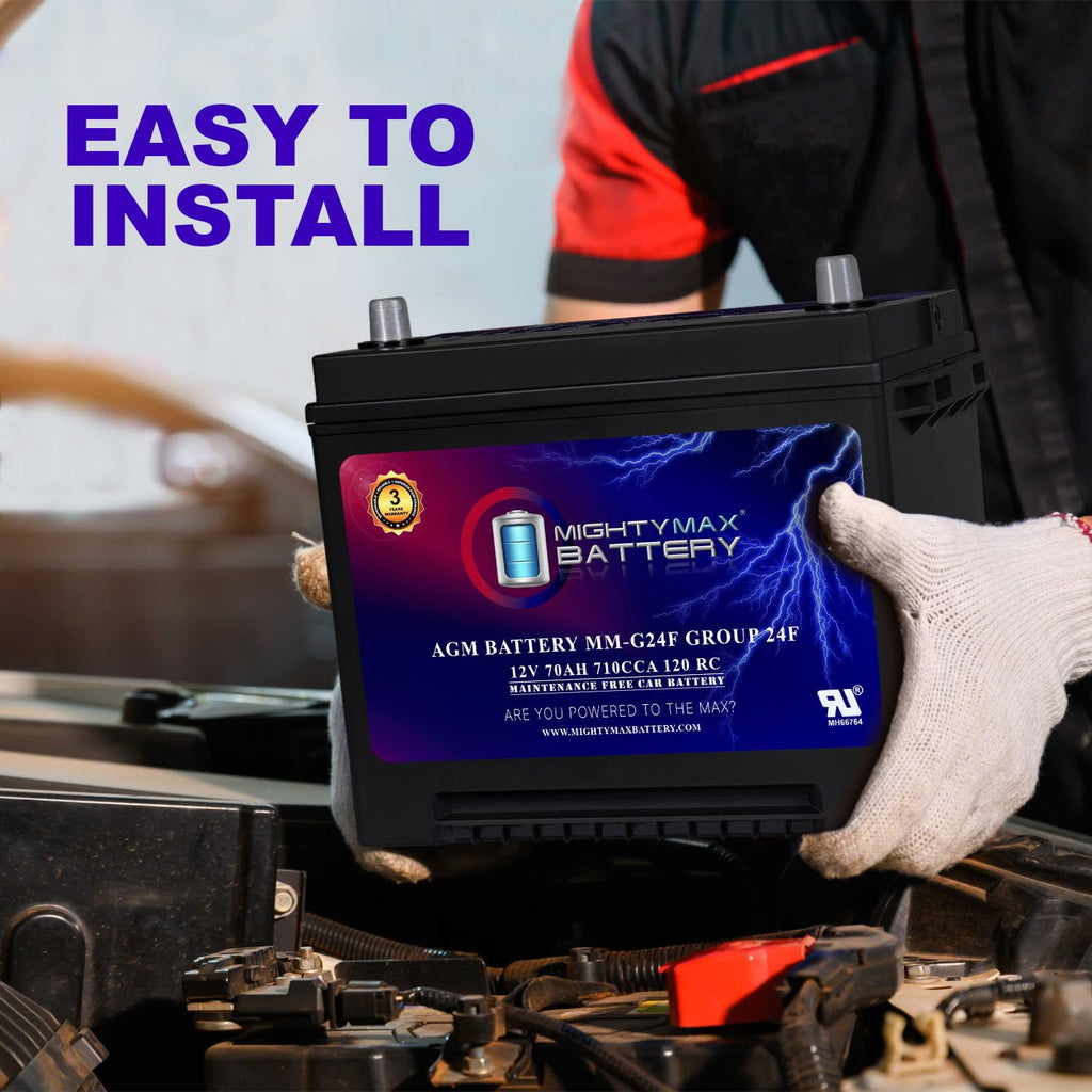 12V 70Ah AGM Replacement Battery J2905