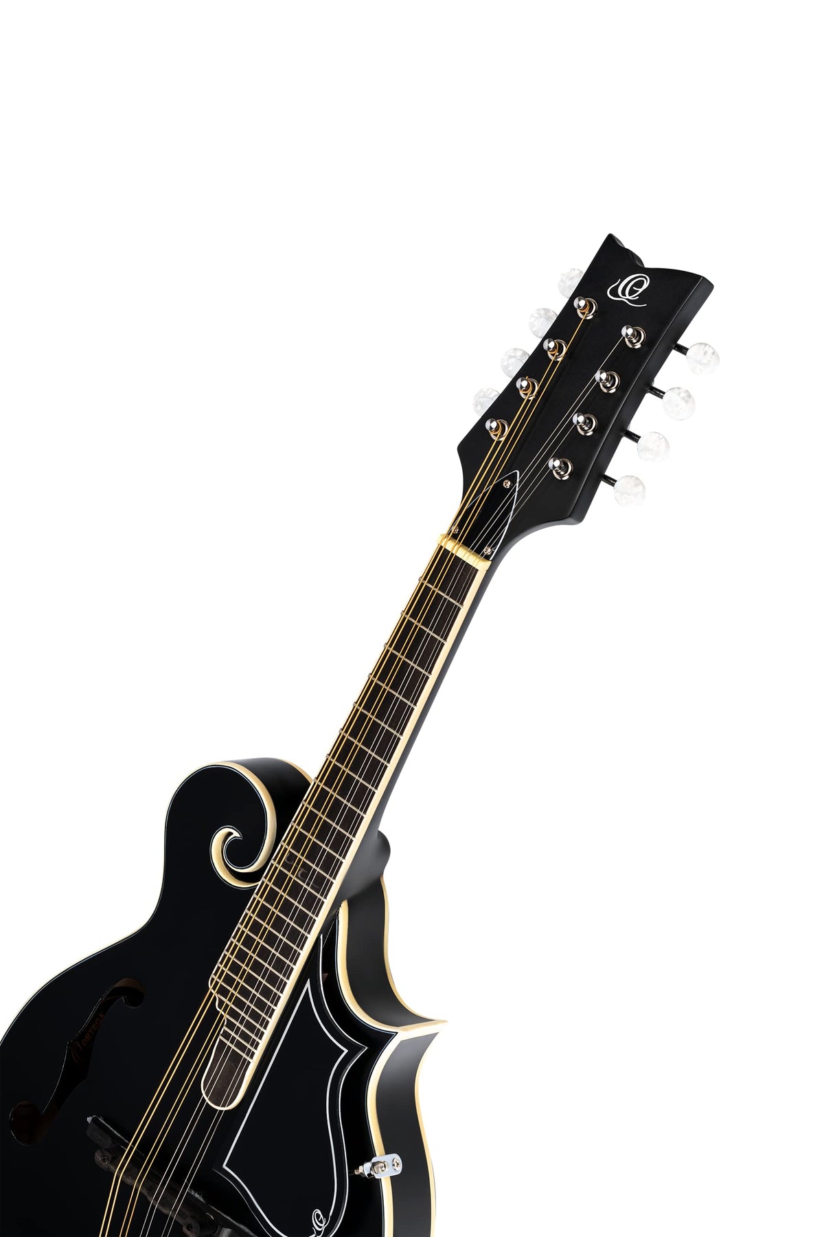 Satin Black Acoustic-Electric Mandolin Z323