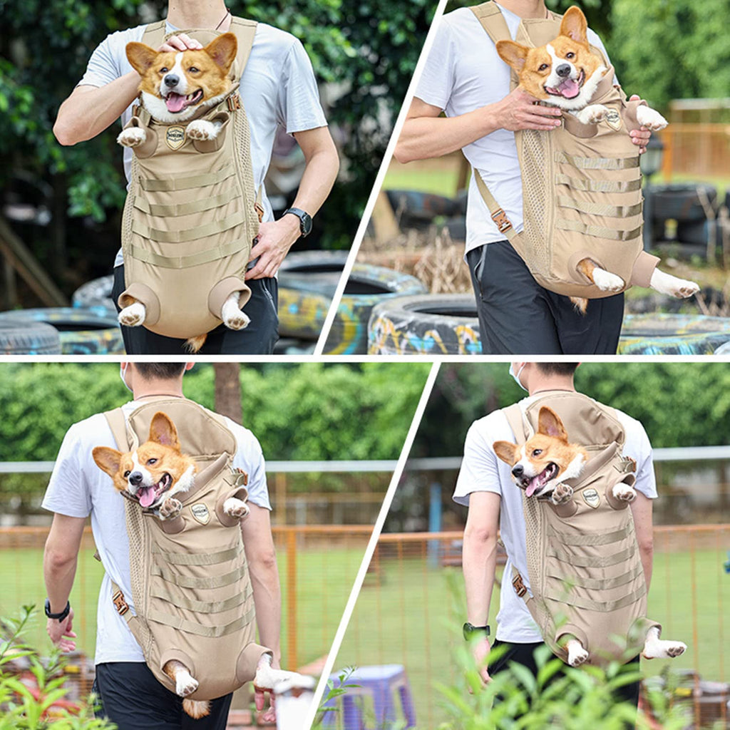 Tactical Dog Backpack Carrier E625349