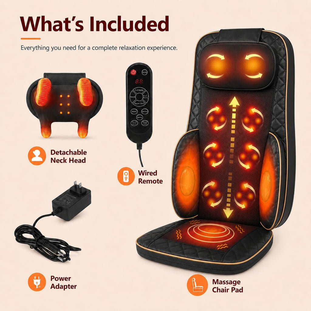Shiatsu Neck and Back Massager with Heat Q68914