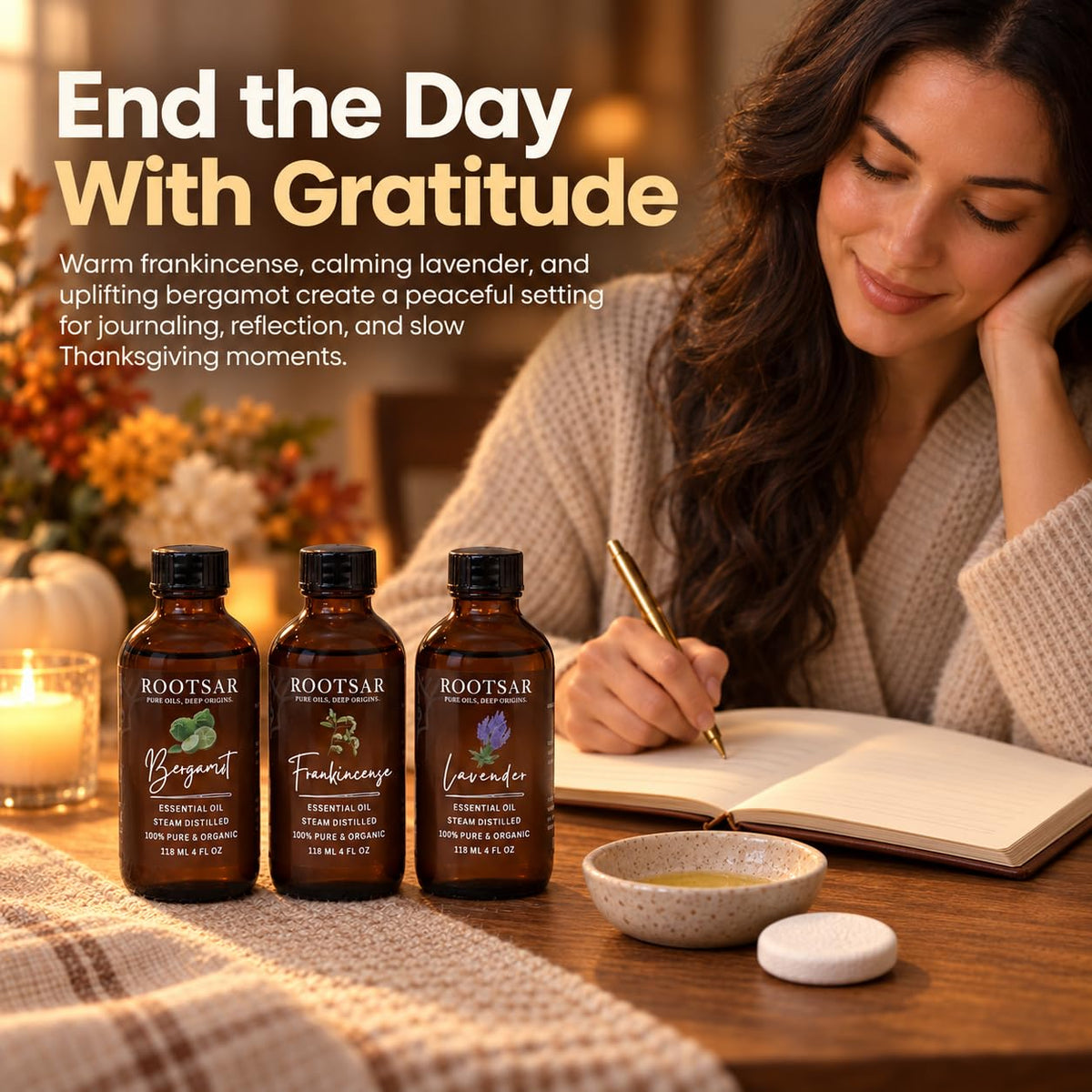 3 Pack Essential Oils 4 Fl Oz Z591078