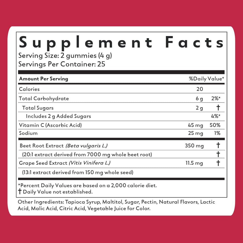 Beet Root Powder Gummies W629289
