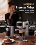 Espresso Machine with Grinder and 48 Grind Settings U46890