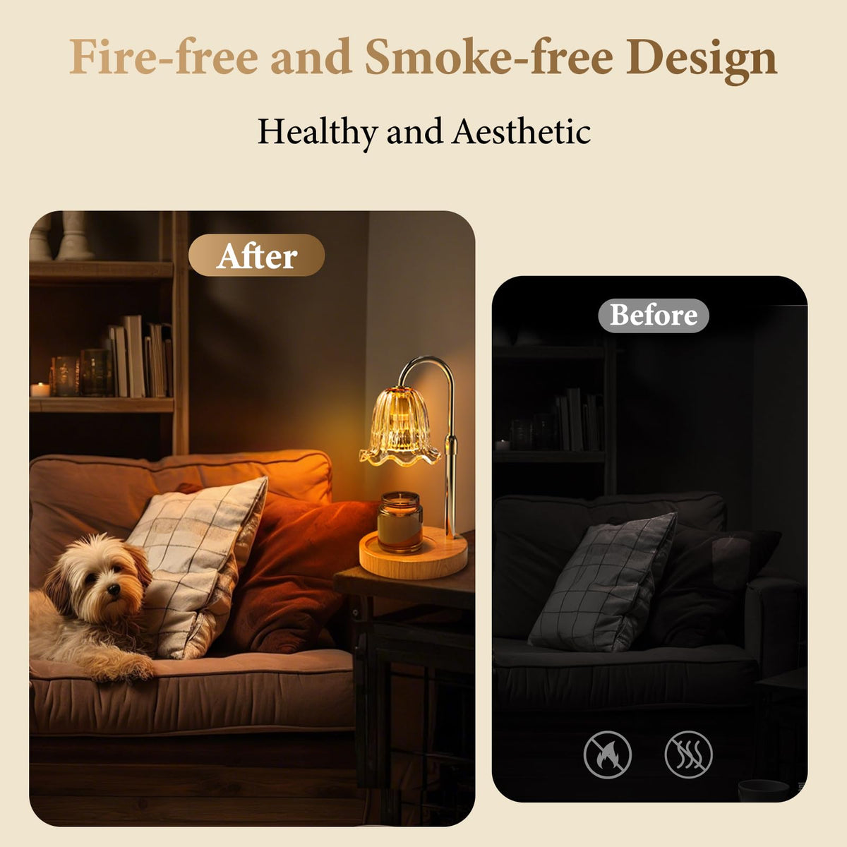Candle Warmer Lamp with Timer L87797