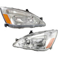Headlight Left Right Clear Lens L42607