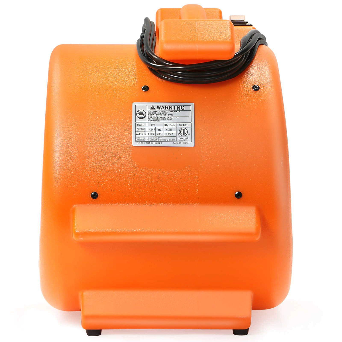 12pk 2 Speed 1/2 HP Air Mover Carpet Dryer Floor Fan E755