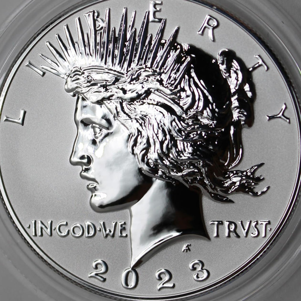 Set of 2 American Proof Silver Morgan & Peace $1 M43301