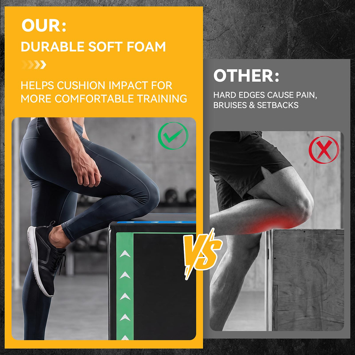 3 in 1 Plyometric Jump Box V678457